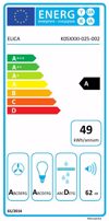 Aporrofitiras Nisida Elica Ikona BL/A/60 Mavro Mat 60 cm A